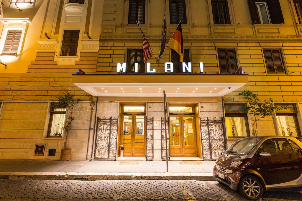 Hotel Milani Róma Kültér fotó